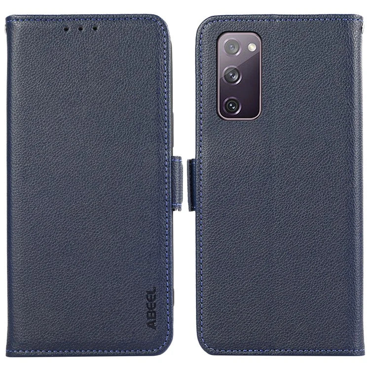 ABEEL For Samsung Galaxy S20 FE 4G / FE 5G / S20 Lite / S20 FE 2022 Case RFID Blocking Leather Phone Case