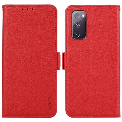 ABEEL For Samsung Galaxy S20 FE 4G / FE 5G / S20 Lite / S20 FE 2022 Case RFID Blocking Leather Phone Case