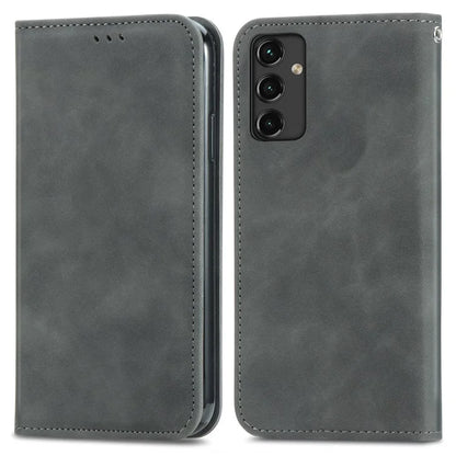 For Samsung Galaxy A14 4G / 5G Case Leather Stand Flip Magnetic Closure Phone Cover