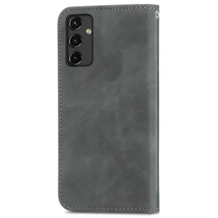 For Samsung Galaxy A14 4G / 5G Case Leather Stand Flip Magnetic Closure Phone Cover