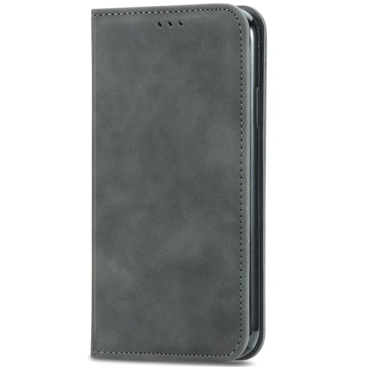 For Samsung Galaxy A14 4G / 5G Case Leather Stand Flip Magnetic Closure Phone Cover