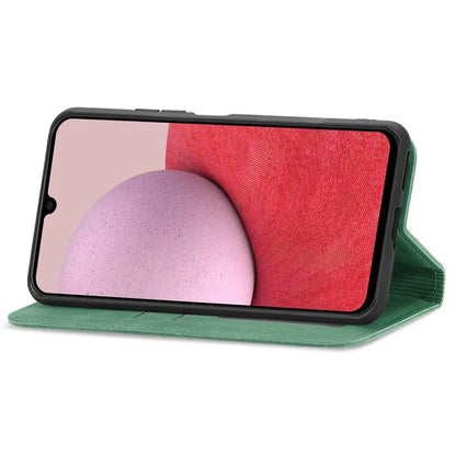 For Samsung Galaxy A14 4G / 5G Case Leather Stand Flip Magnetic Closure Phone Cover