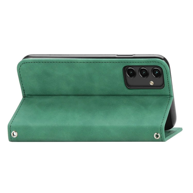 For Samsung Galaxy A14 4G / 5G Case Leather Stand Flip Magnetic Closure Phone Cover