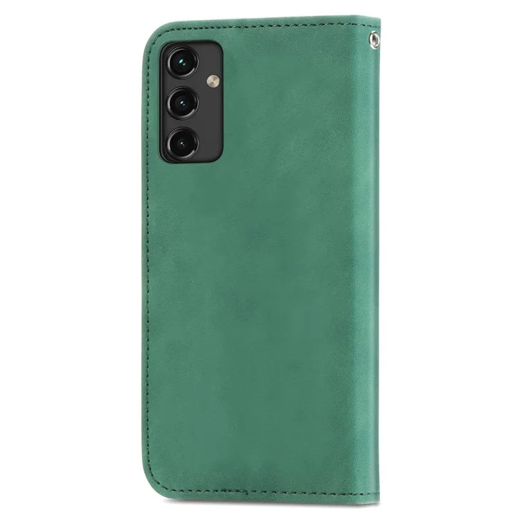For Samsung Galaxy A14 4G / 5G Case Leather Stand Flip Magnetic Closure Phone Cover
