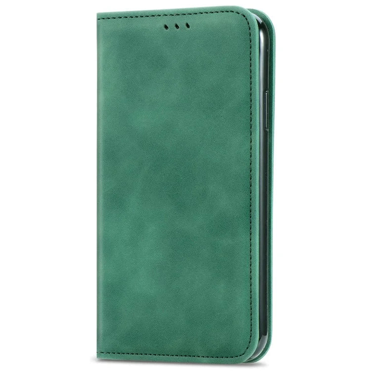 For Samsung Galaxy A14 4G / 5G Case Leather Stand Flip Magnetic Closure Phone Cover