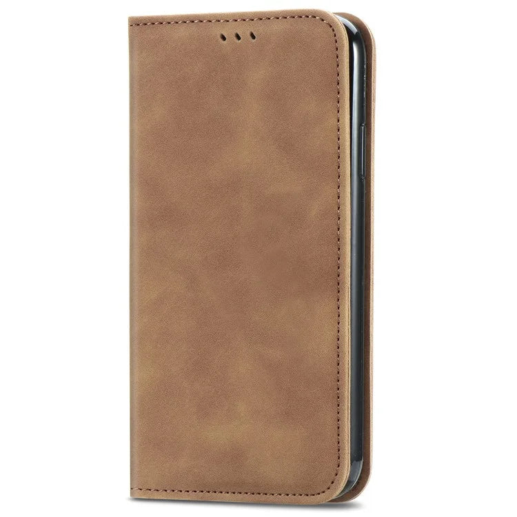 For Samsung Galaxy A14 4G / 5G Case Leather Stand Flip Magnetic Closure Phone Cover