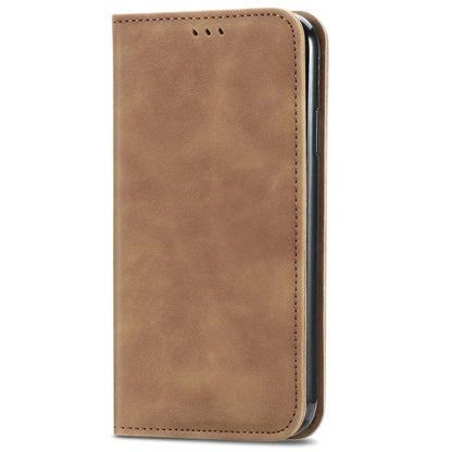 For Samsung Galaxy A14 4G / 5G Case Leather Stand Flip Magnetic Closure Phone Cover