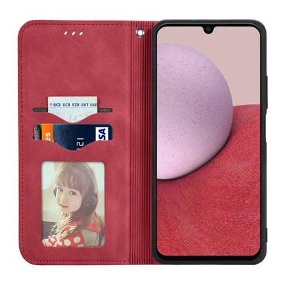 For Samsung Galaxy A14 4G / 5G Case Leather Stand Flip Magnetic Closure Phone Cover
