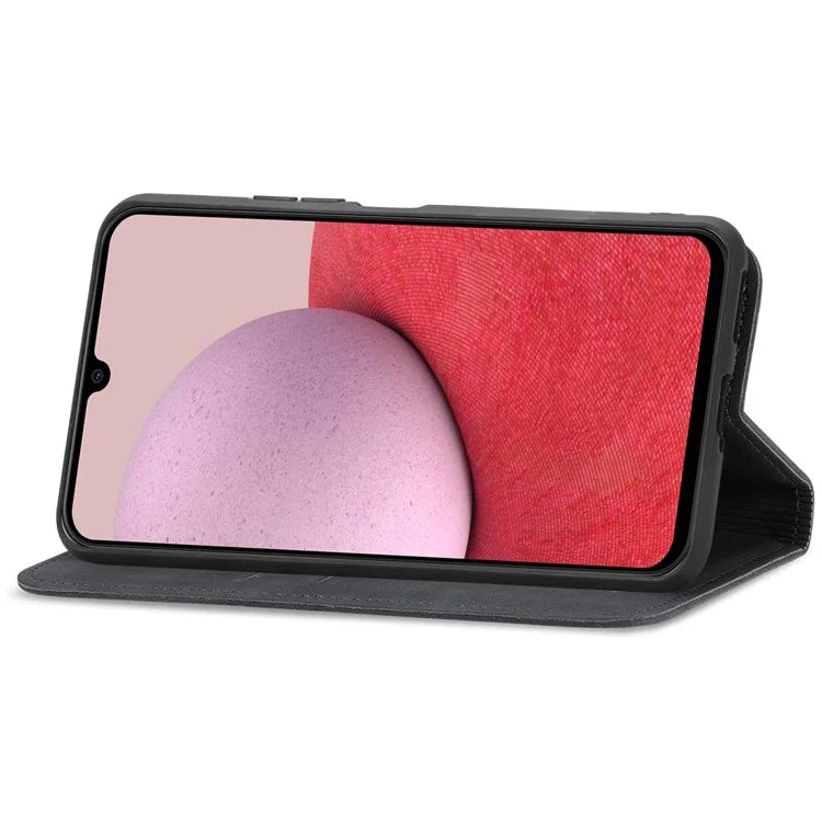 For Samsung Galaxy A14 4G / 5G Case Leather Stand Flip Magnetic Closure Phone Cover