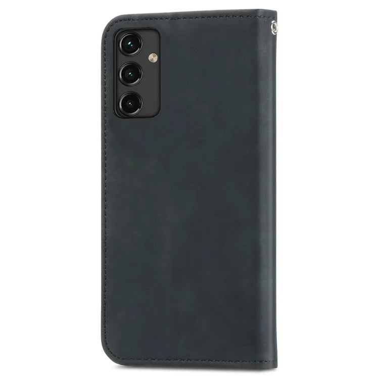 For Samsung Galaxy A14 4G / 5G Case Leather Stand Flip Magnetic Closure Phone Cover