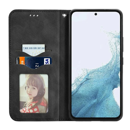 For Samsung Galaxy A54 5G Case Skin-touch Leather Magnetic Adsorption Flip Phone Cover