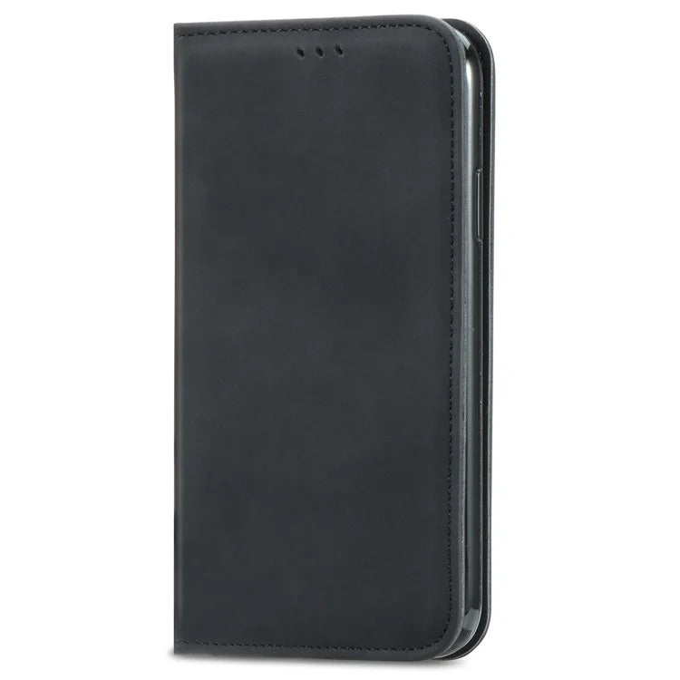 For Samsung Galaxy A54 5G Case Skin-touch Leather Magnetic Adsorption Flip Phone Cover