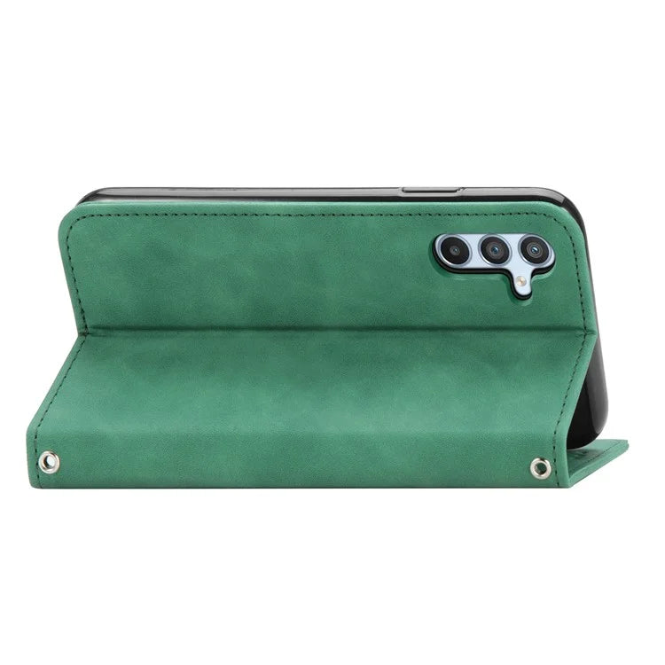 For Samsung Galaxy A54 5G Case Skin-touch Leather Magnetic Adsorption Flip Phone Cover