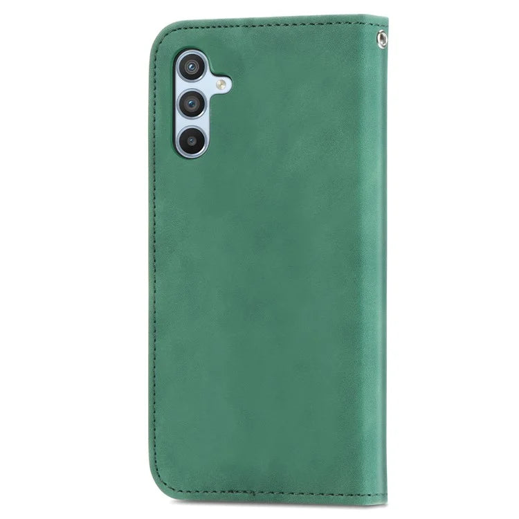 For Samsung Galaxy A54 5G Case Skin-touch Leather Magnetic Adsorption Flip Phone Cover