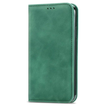 For Samsung Galaxy A54 5G Case Skin-touch Leather Magnetic Adsorption Flip Phone Cover