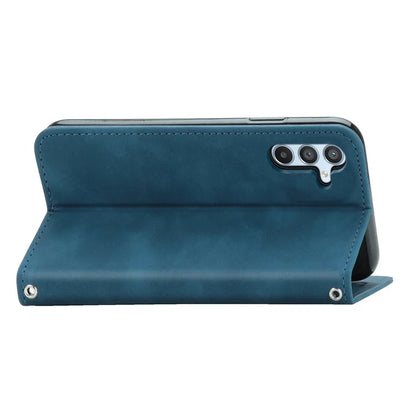 For Samsung Galaxy A54 5G Case Skin-touch Leather Magnetic Adsorption Flip Phone Cover