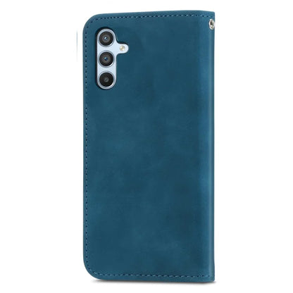 For Samsung Galaxy A54 5G Case Skin-touch Leather Magnetic Adsorption Flip Phone Cover