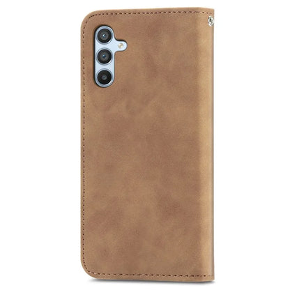 For Samsung Galaxy A54 5G Case Skin-touch Leather Magnetic Adsorption Flip Phone Cover