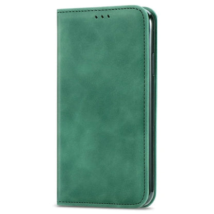 For Samsung Galaxy A55 5G Case Card Slots Skin-touch Leather Flip Phone Cover