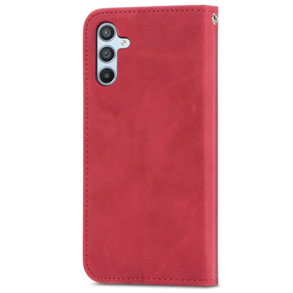 For Samsung Galaxy A55 5G Case Card Slots Skin-touch Leather Flip Phone Cover