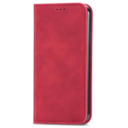 For Samsung Galaxy A55 5G Case Card Slots Skin-touch Leather Flip Phone Cover