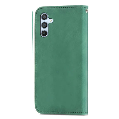 For Samsung Galaxy A05s 4G Case Skin Touch Feeling Magnetic Closing PU Leather Stand Phone Cover