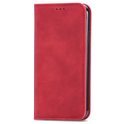 For Samsung Galaxy A05s 4G Case Skin Touch Feeling Magnetic Closing PU Leather Stand Phone Cover