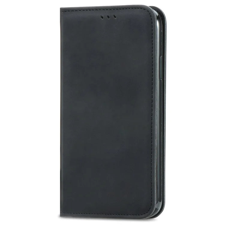For Samsung Galaxy A05s 4G Case Skin Touch Feeling Magnetic Closing PU Leather Stand Phone Cover