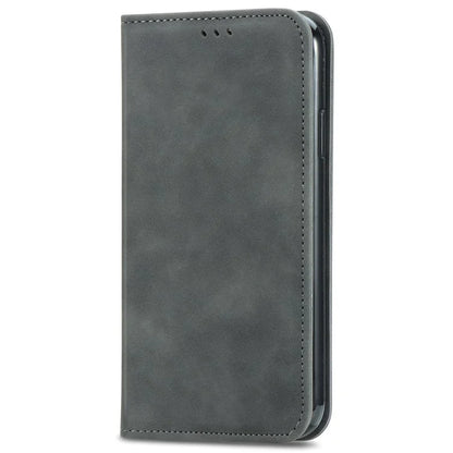 For Samsung Galaxy A05s 4G Case Skin Touch Feeling Magnetic Closing PU Leather Stand Phone Cover