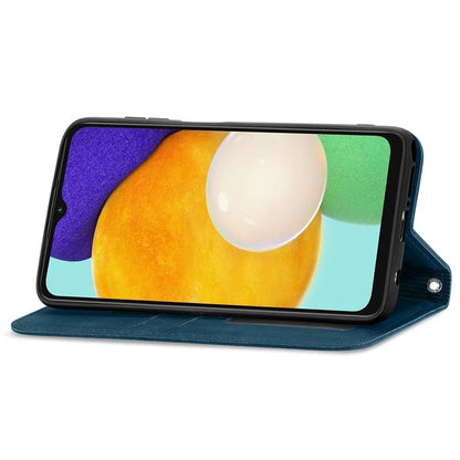 For Samsung Galaxy A13 5G / A04s 4G (164.7 x 76.7 x 9.1 mm) Cell Phone Case Skin-Touch Magnetic Phone Stand Cover