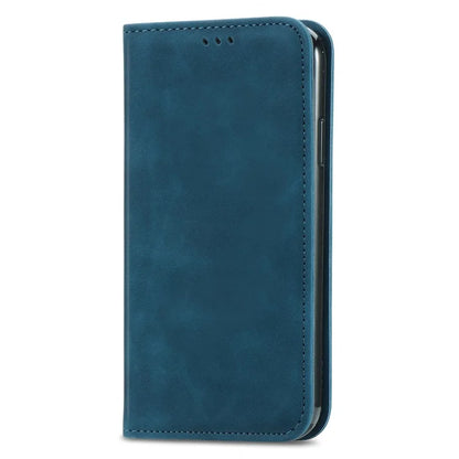 For Samsung Galaxy A13 5G / A04s 4G (164.7 x 76.7 x 9.1 mm) Cell Phone Case Skin-Touch Magnetic Phone Stand Cover