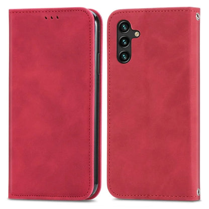 For Samsung Galaxy A13 5G / A04s 4G (164.7 x 76.7 x 9.1 mm) Cell Phone Case Skin-Touch Magnetic Phone Stand Cover