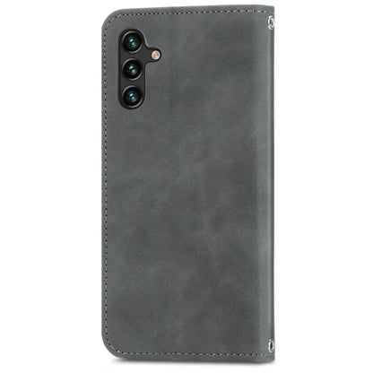 For Samsung Galaxy A13 5G / A04s 4G (164.7 x 76.7 x 9.1 mm) Cell Phone Case Skin-Touch Magnetic Phone Stand Cover