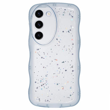 JTW Series for Samsung Galaxy S23 TPU Case Wavy Edge Epoxy Anti-Drop Phone Cover
