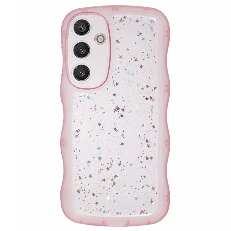 JTW Series for Samsung Galaxy S24 Case Wavy Edge Epoxy TPU Phone Cover