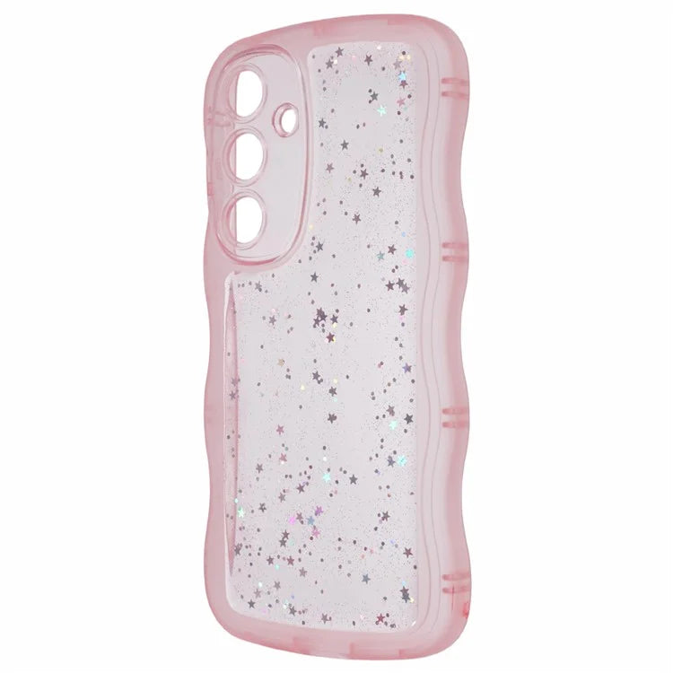 JTW Series for Samsung Galaxy S24 Case Wavy Edge Epoxy TPU Phone Cover
