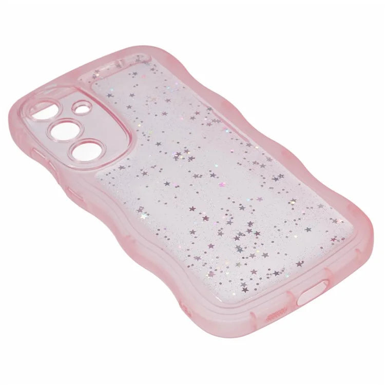 JTW Series for Samsung Galaxy S24 Case Wavy Edge Epoxy TPU Phone Cover