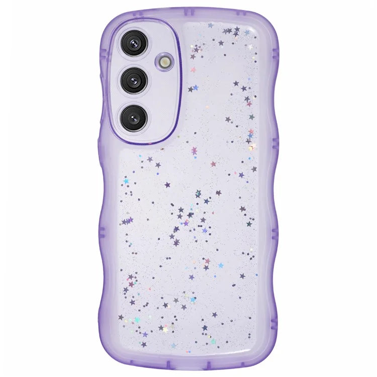 JTW Series for Samsung Galaxy S24 Case Wavy Edge Epoxy TPU Phone Cover