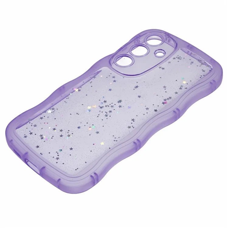 JTW Series for Samsung Galaxy S24 Case Wavy Edge Epoxy TPU Phone Cover