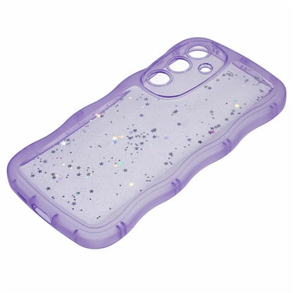 JTW Series for Samsung Galaxy S24 Case Wavy Edge Epoxy TPU Phone Cover