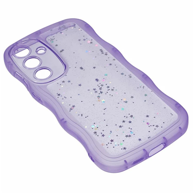 JTW Series for Samsung Galaxy S24 Case Wavy Edge Epoxy TPU Phone Cover