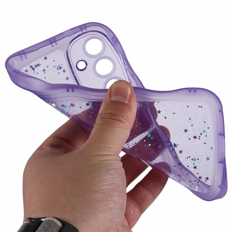 JTW Series for Samsung Galaxy S24 Case Wavy Edge Epoxy TPU Phone Cover