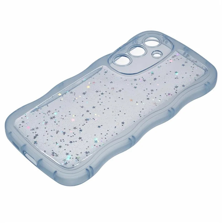 JTW Series for Samsung Galaxy S24 Case Wavy Edge Epoxy TPU Phone Cover