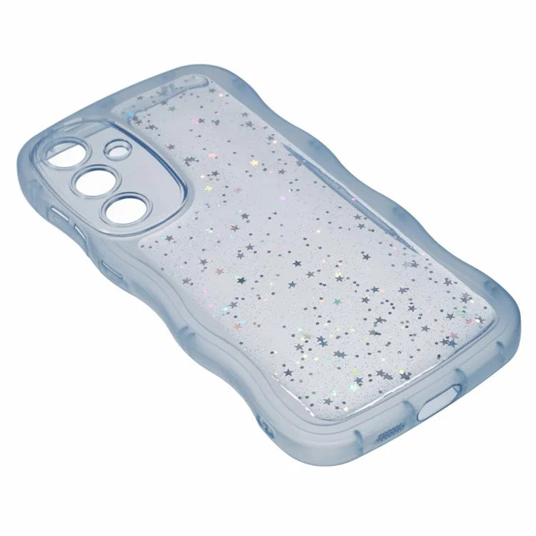 JTW Series for Samsung Galaxy S24 Case Wavy Edge Epoxy TPU Phone Cover