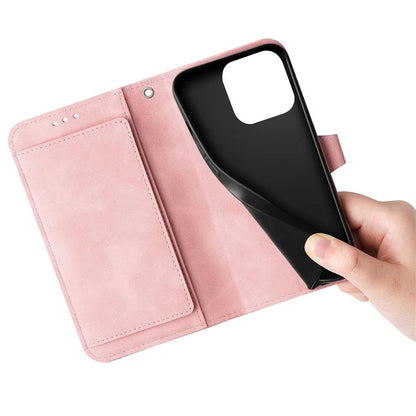 For Xiaomi 14 Case Flower Imprinted Leather Card Slots Zipper Pocket Handbag Phone Cover