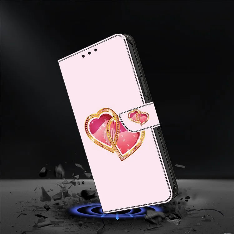 For Xiaomi Redmi Note 13 Pro+ 5G Leather Phone Case Pattern Printed Wallet Cover