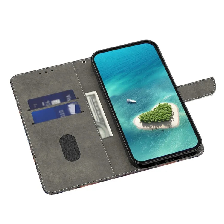 For Xiaomi Redmi Note 13 Pro+ 5G Leather Phone Case Pattern Printed Wallet Cover