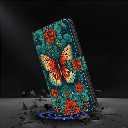 For Xiaomi Redmi Note 13 Pro+ 5G Leather Phone Case Pattern Printed Wallet Cover