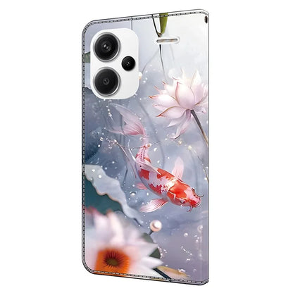 For Xiaomi Redmi Note 13 Pro+ 5G Leather Phone Case Pattern Printed Wallet Cover