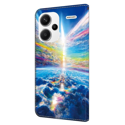For Xiaomi Redmi Note 13 Pro+ 5G Leather Phone Case Pattern Printed Wallet Cover